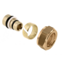 23702B Messing Knelset voor Alu-pex Ø16 voor in knelbuis 15 mm 23910